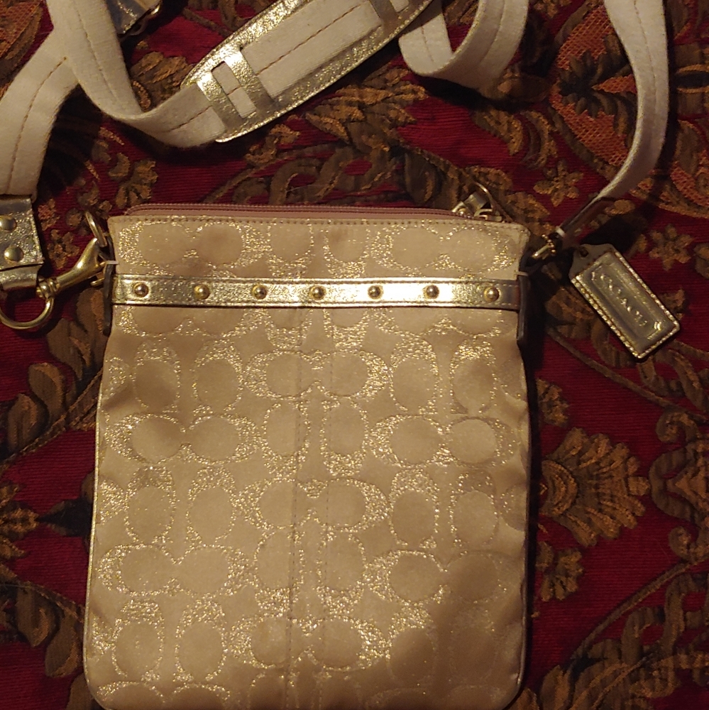 Coach cross-body purse